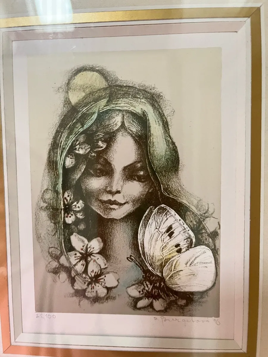 Zdenka Burgetova limited edition signed print - Image 4