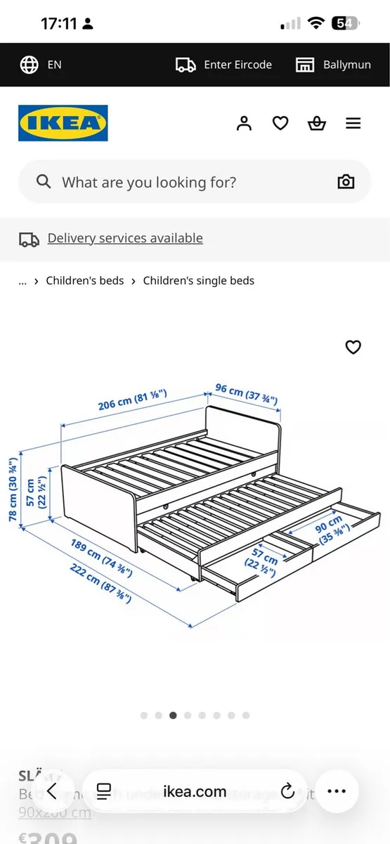 Malm Ikea bed - Image 2