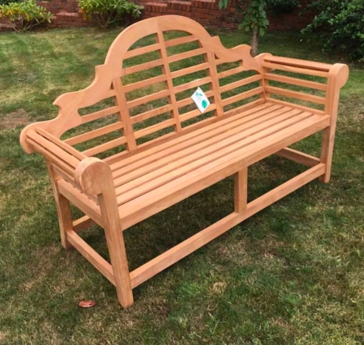 BRAND NEW TEAK BENCHS - Image 1