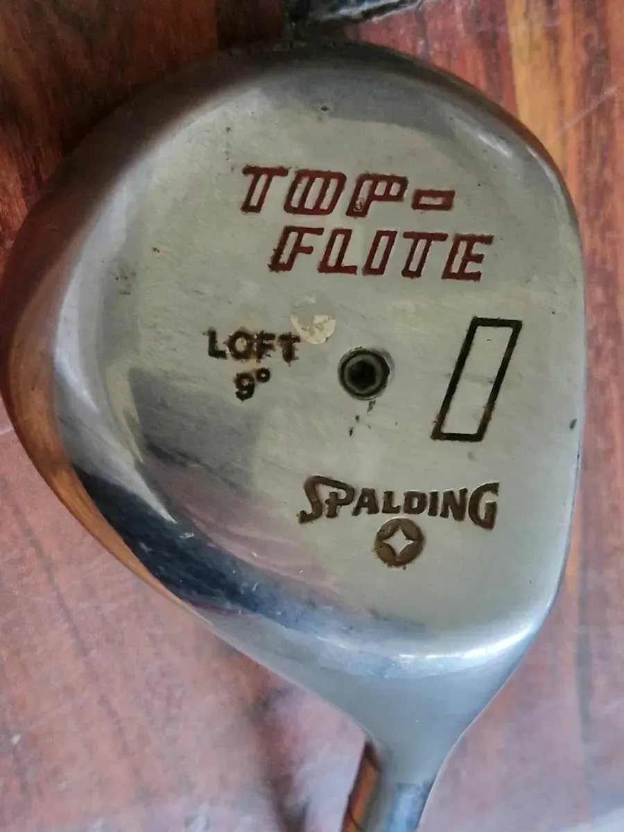 Spalding Golf Bag numerous zipped pockets & Clubs - Image 4