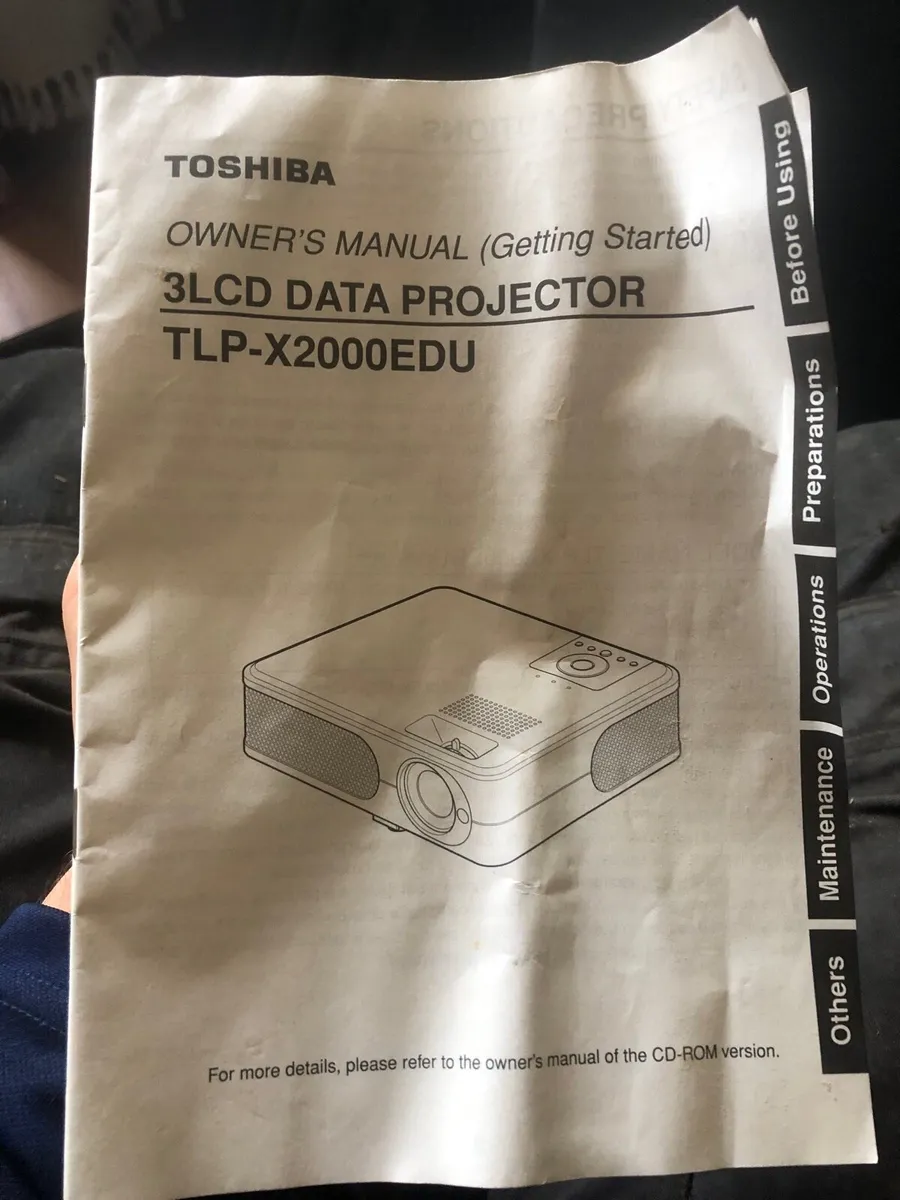 Toshiba Projector - Image 4