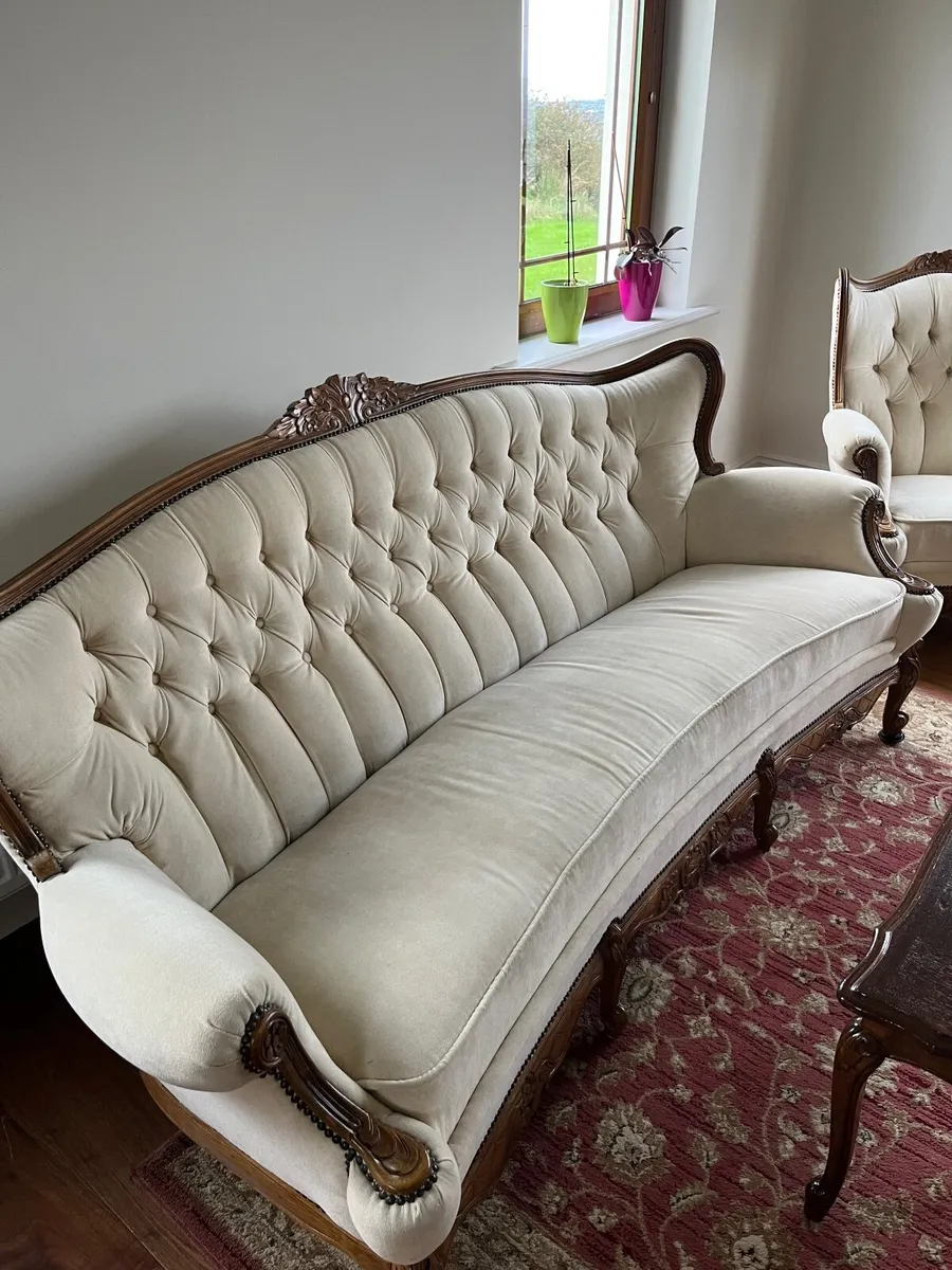 Couch Sofa Set  3 Seater & 2 Armchairs - Image 3
