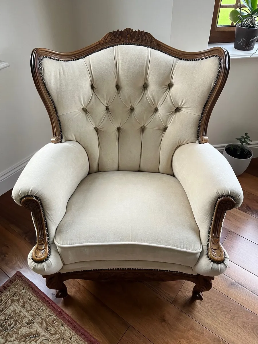 Couch Sofa Set  3 Seater & 2 Armchairs - Image 4