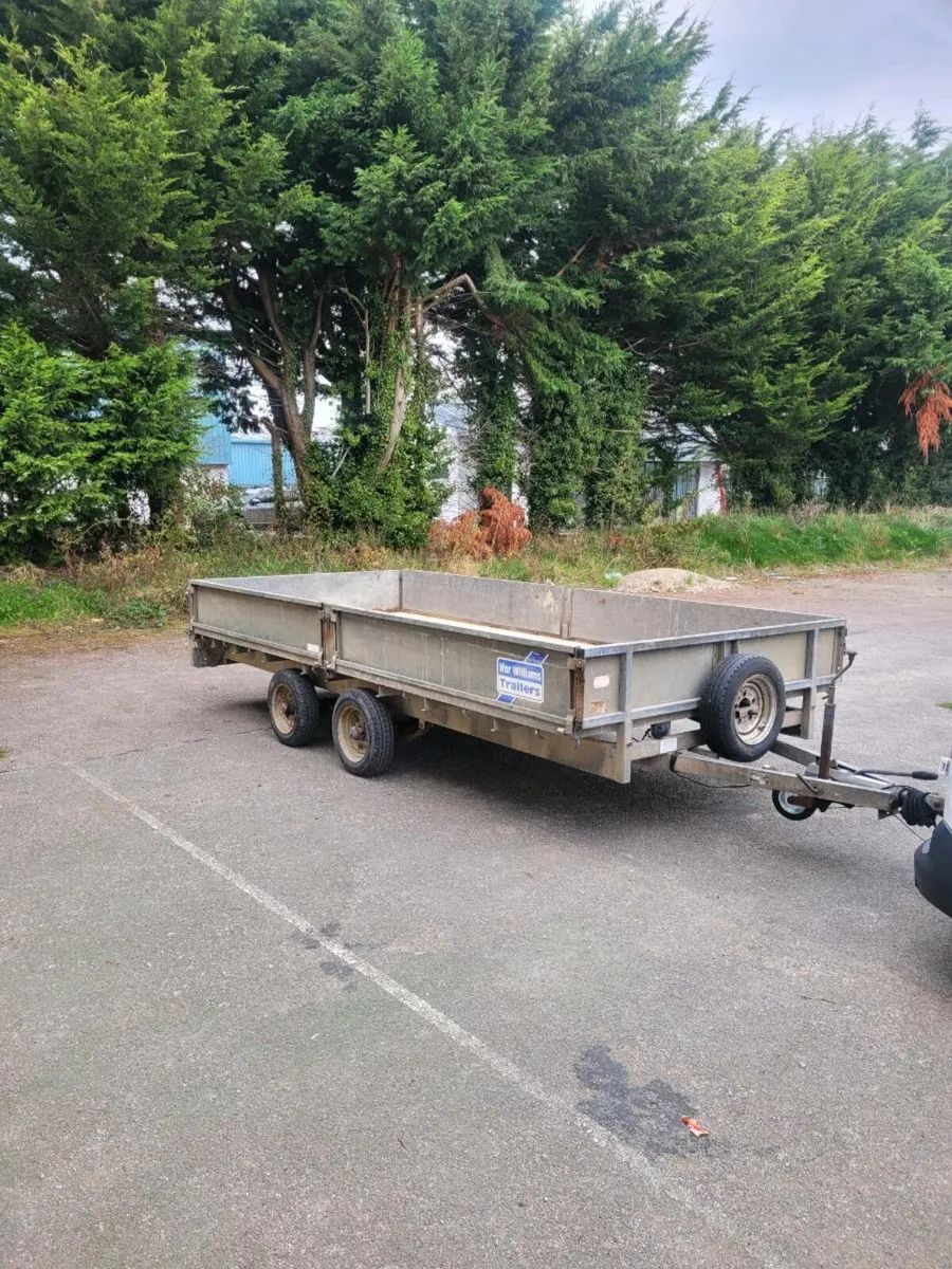 Ifor Williams trailer 14ftx6ft6. - Image 1