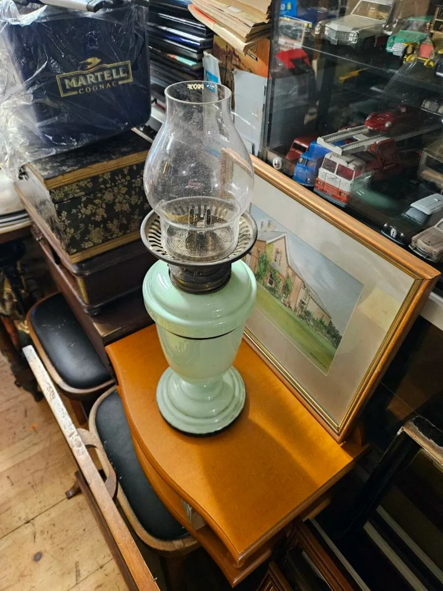 Vintage Oil Lamp - Image 1