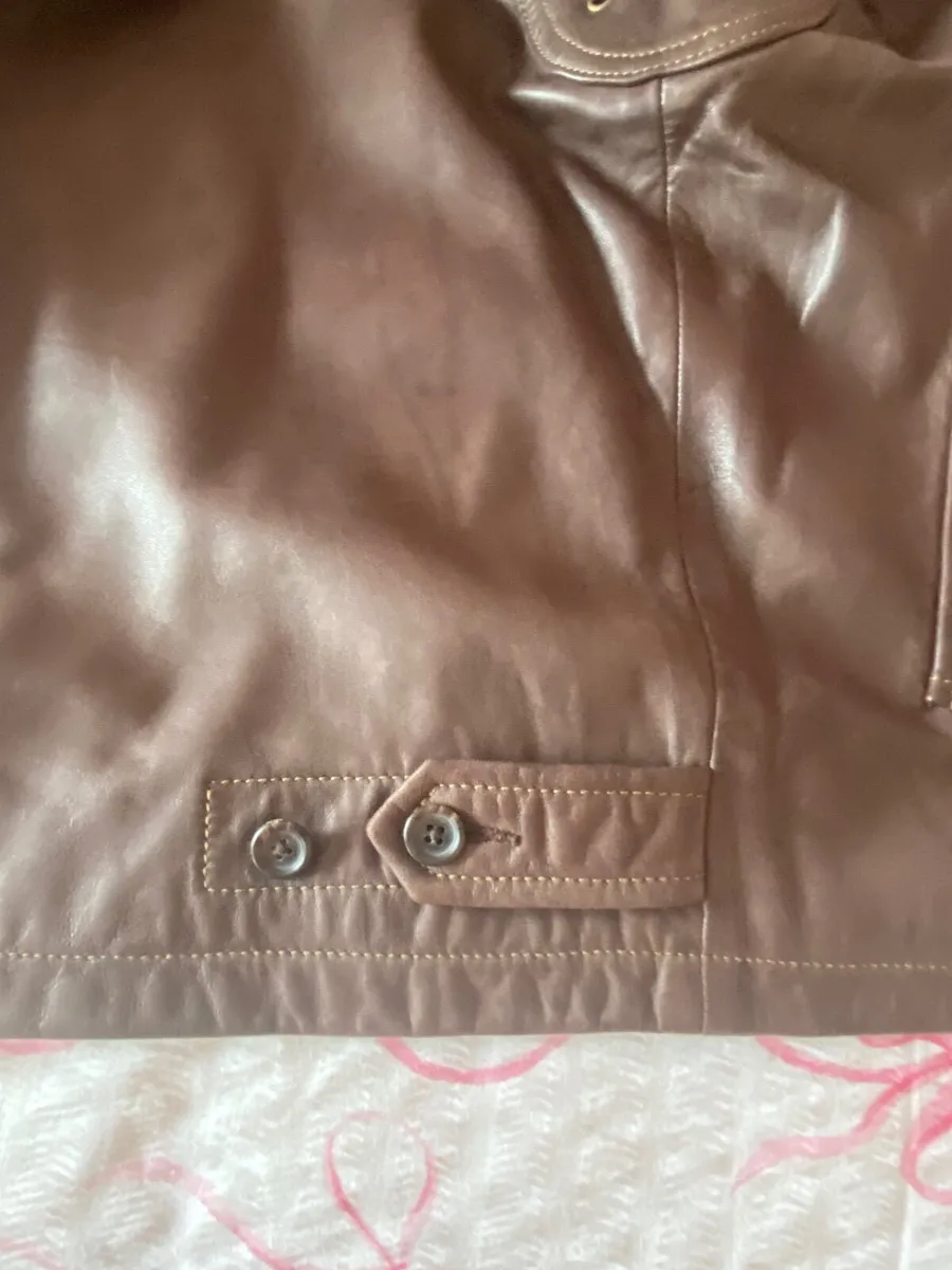Ralph Lauren men leather jacket - Image 1
