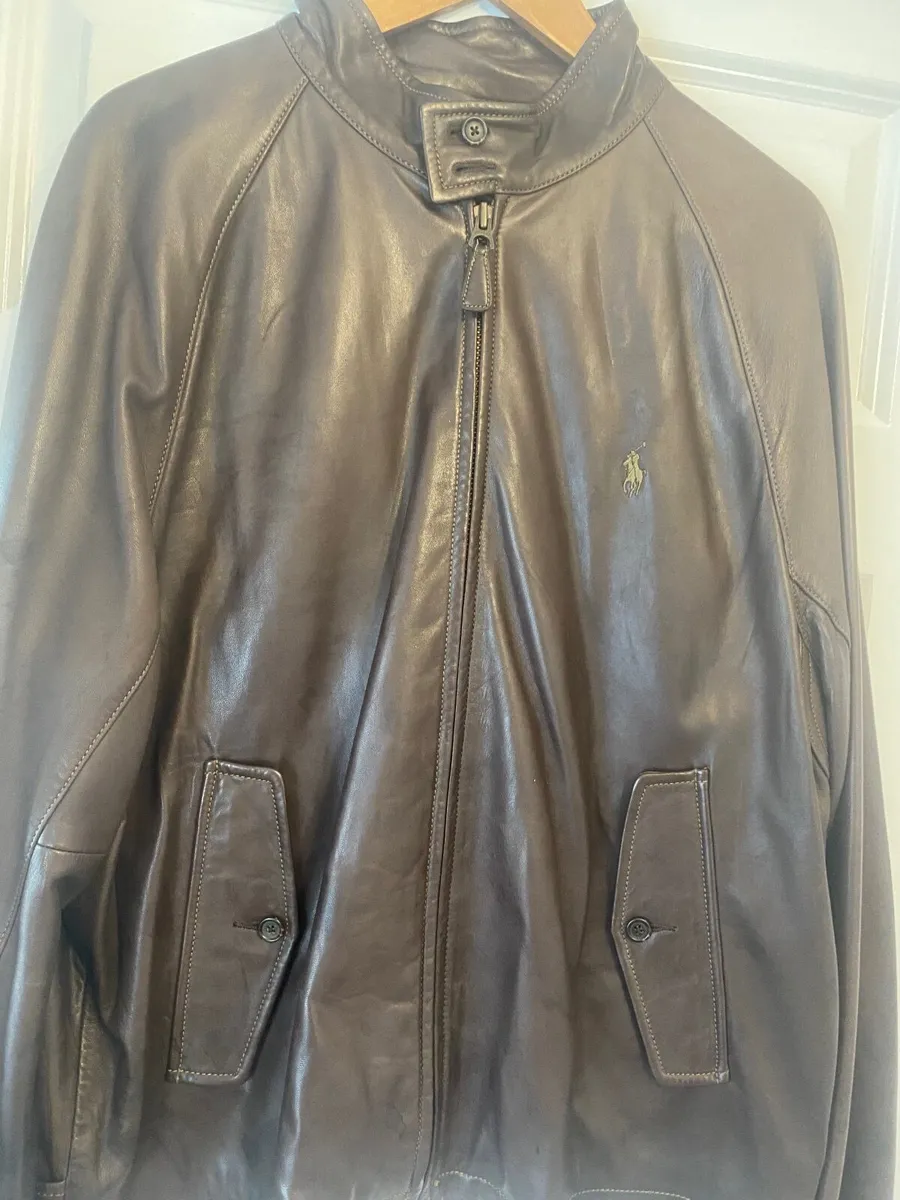 Ralph Lauren men leather jacket - Image 3