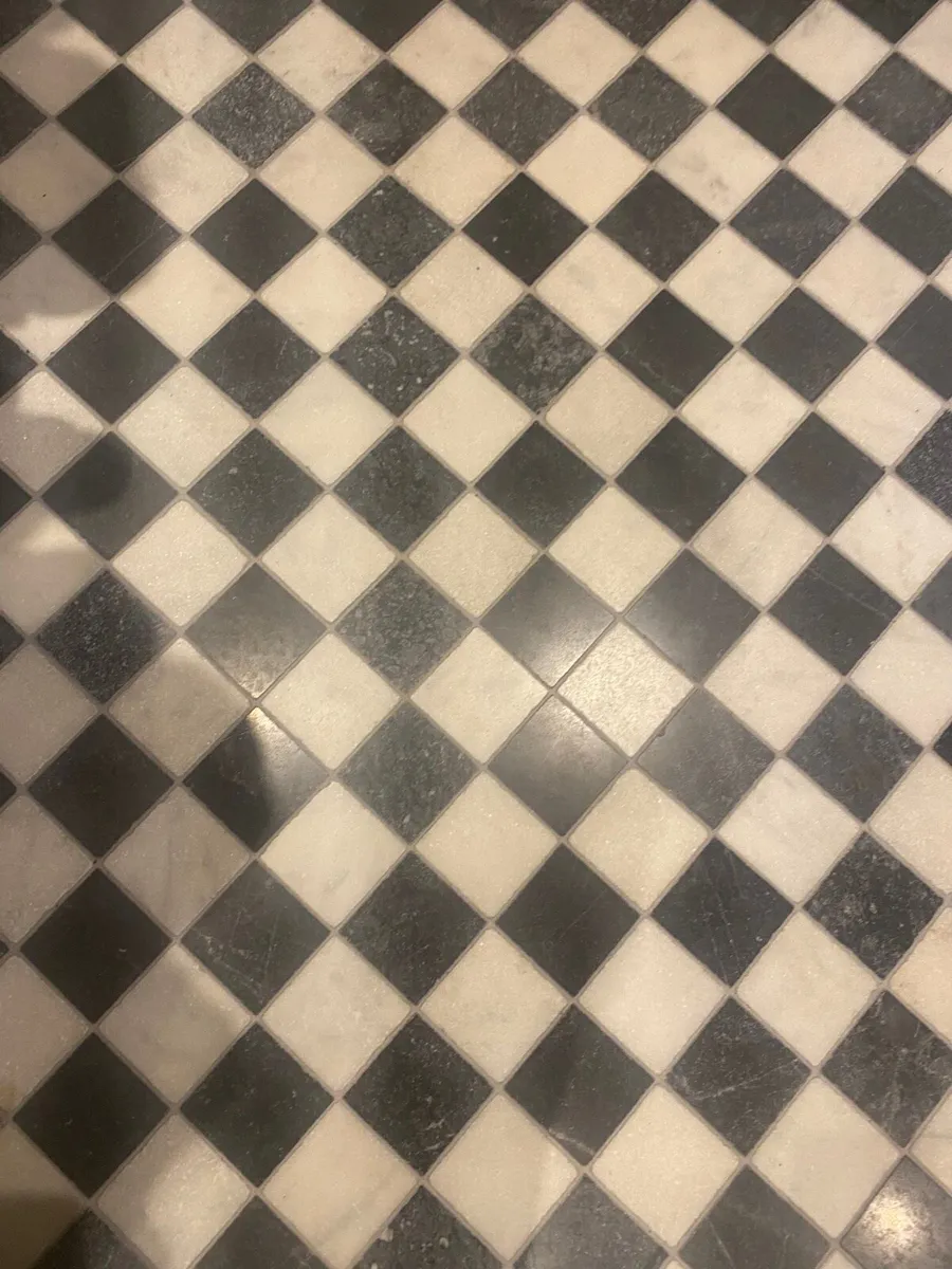 Marble tiles black /white - Image 1