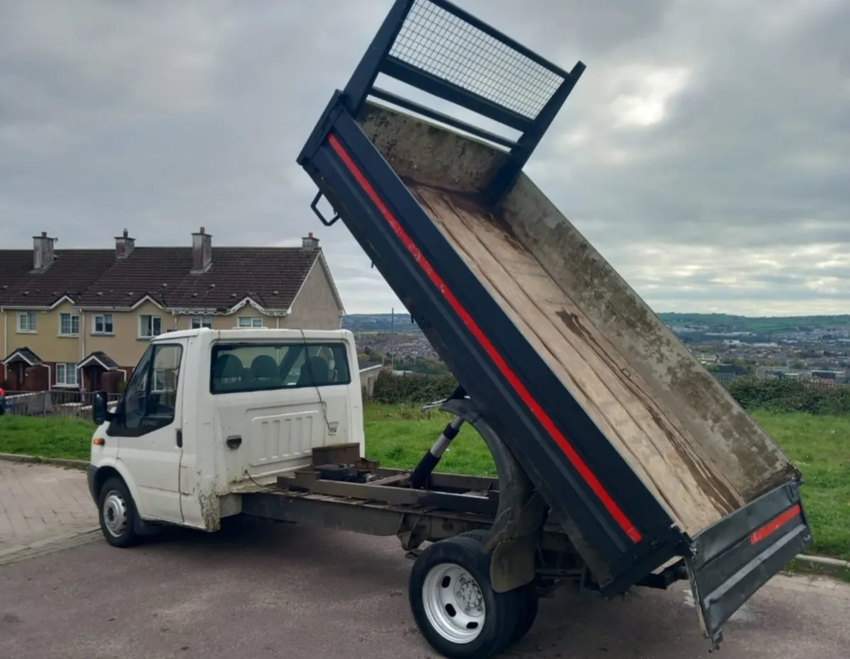 07 Ford Transit Tipper  2.4 - Image 4