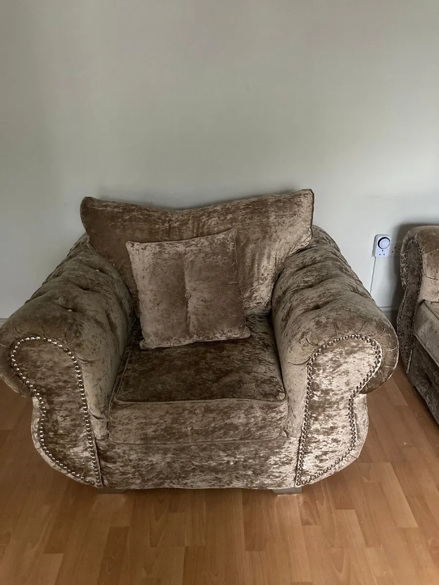 Couch and Arm Chair - Image 3