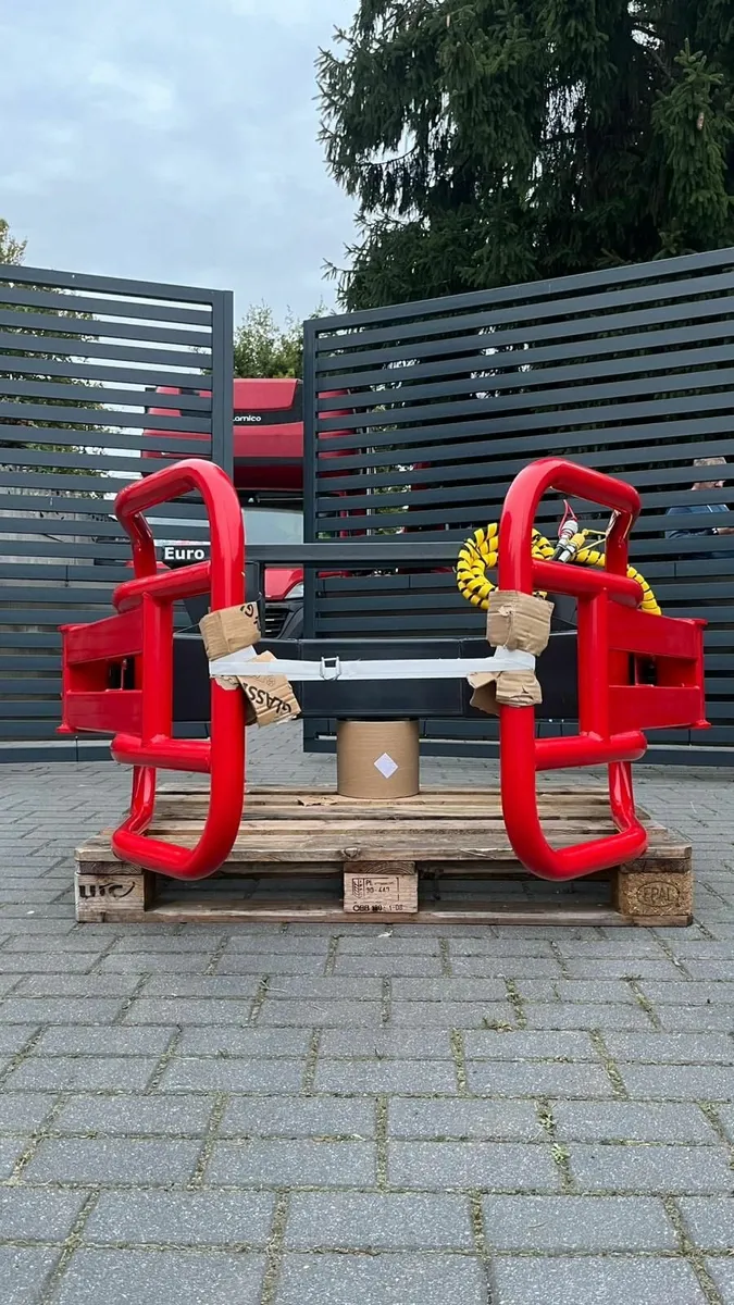 Bale grab / Soft hands Euro brackets. - Image 2