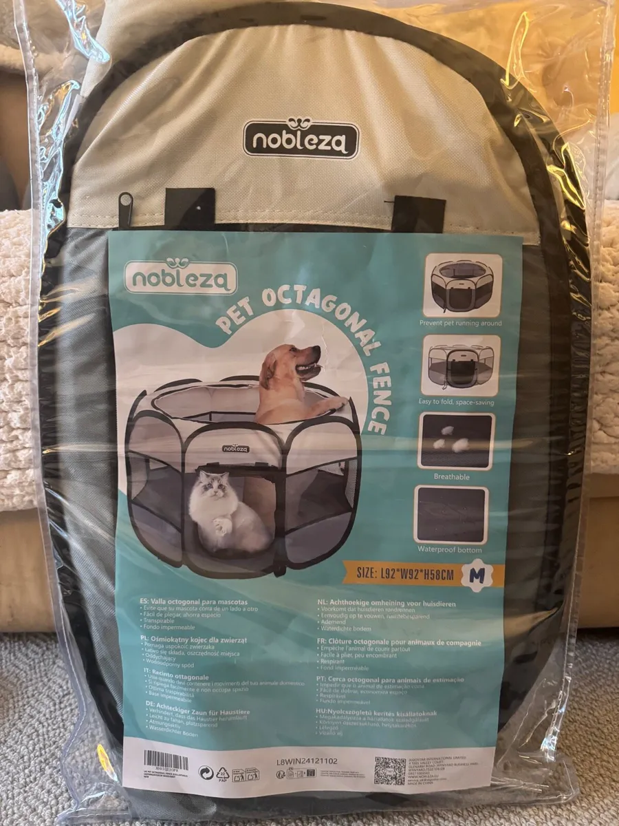 Portable Pet Playpen( Cat & dog)- Indoor&outdooe - Image 1