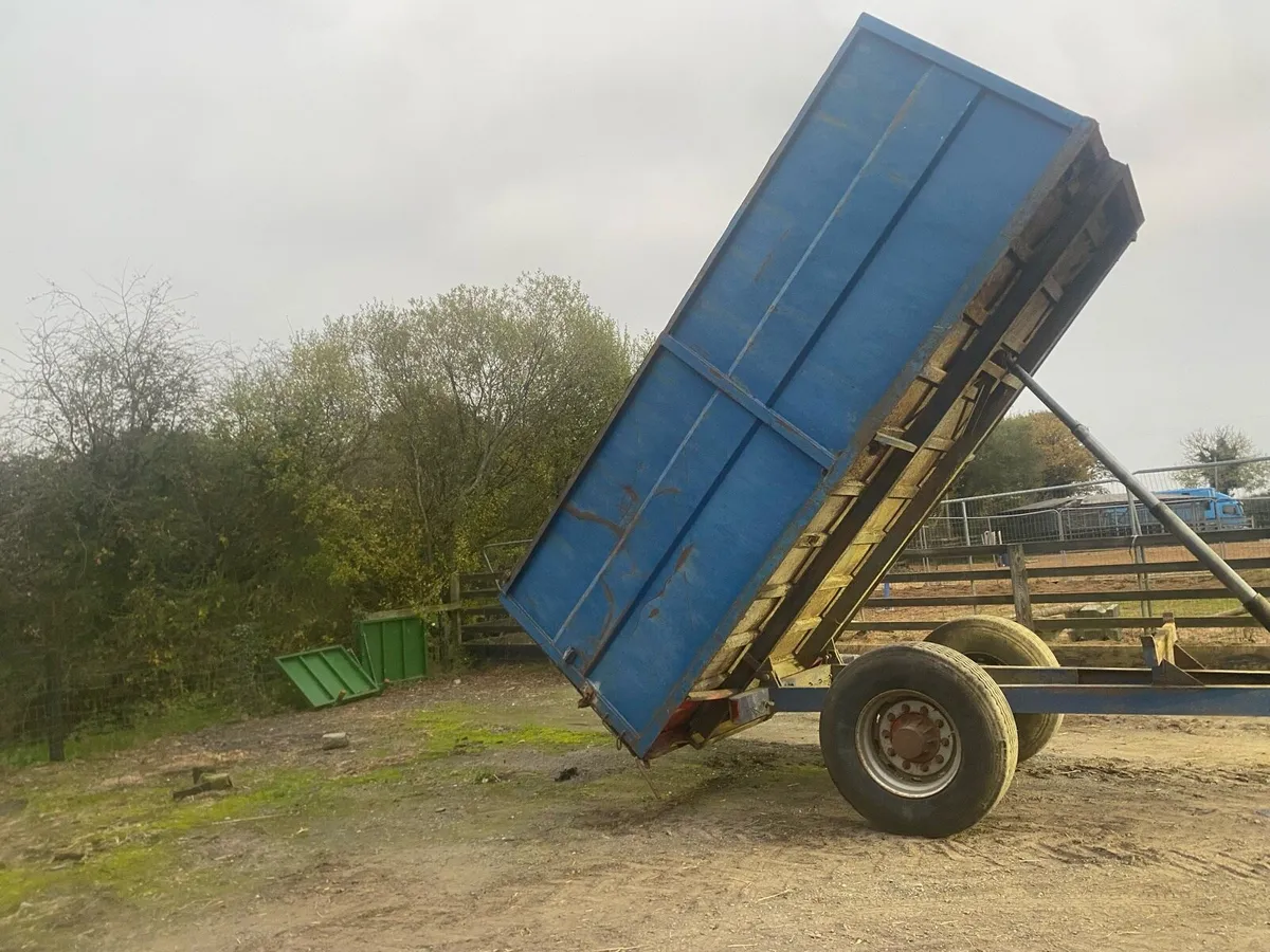 14ft tipping trailer - Image 1