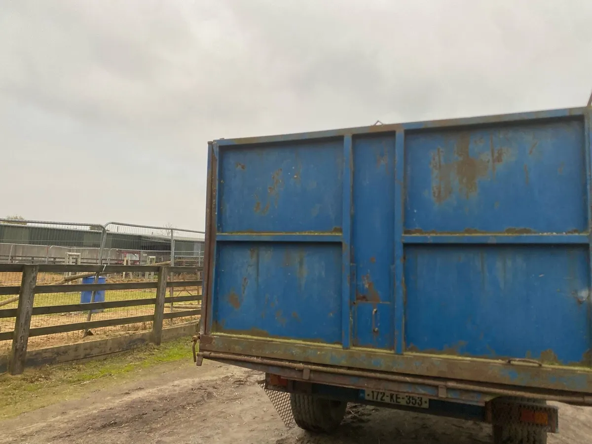 14ft tipping trailer - Image 3