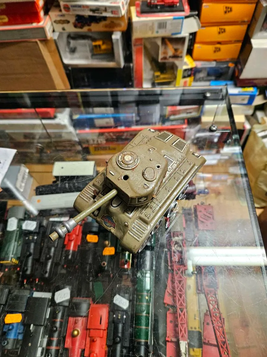 Vintage Tinplate Tank West Germany 1950's - Image 3