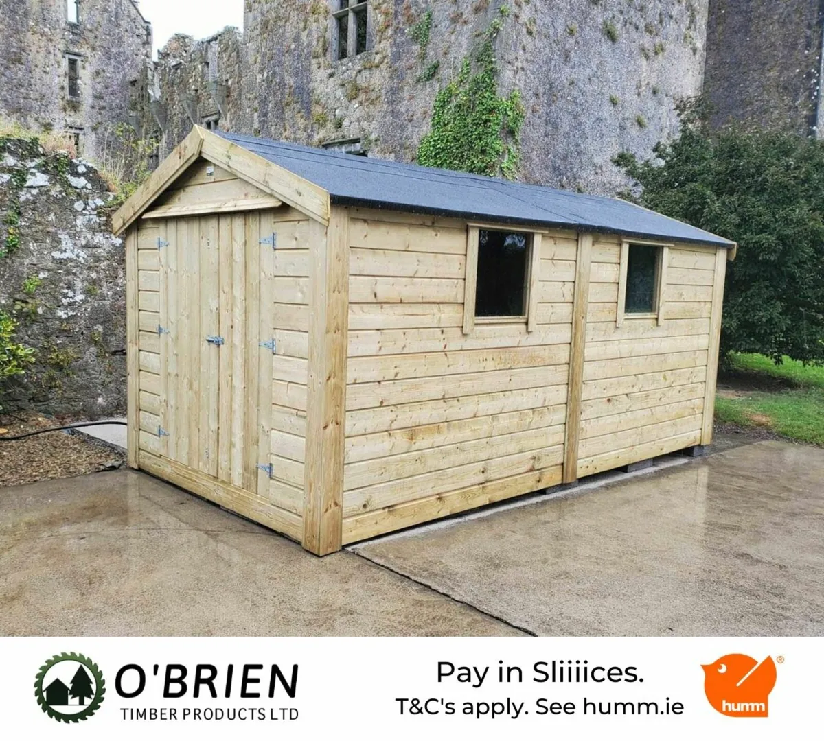 Wooden Garden Sheds For Sale - Image 2