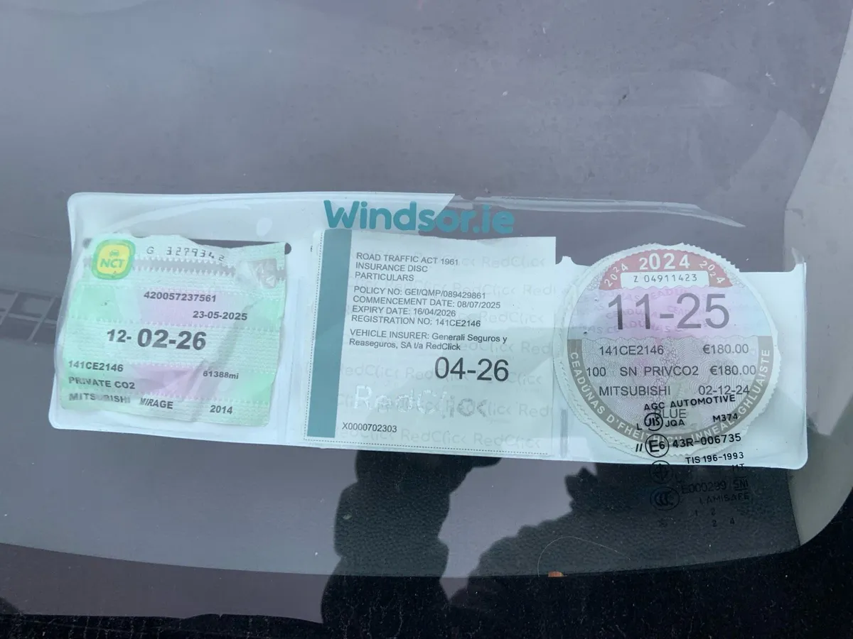 2014Mitsubishi mirage 1ltr not jap 60k miles - Image 3