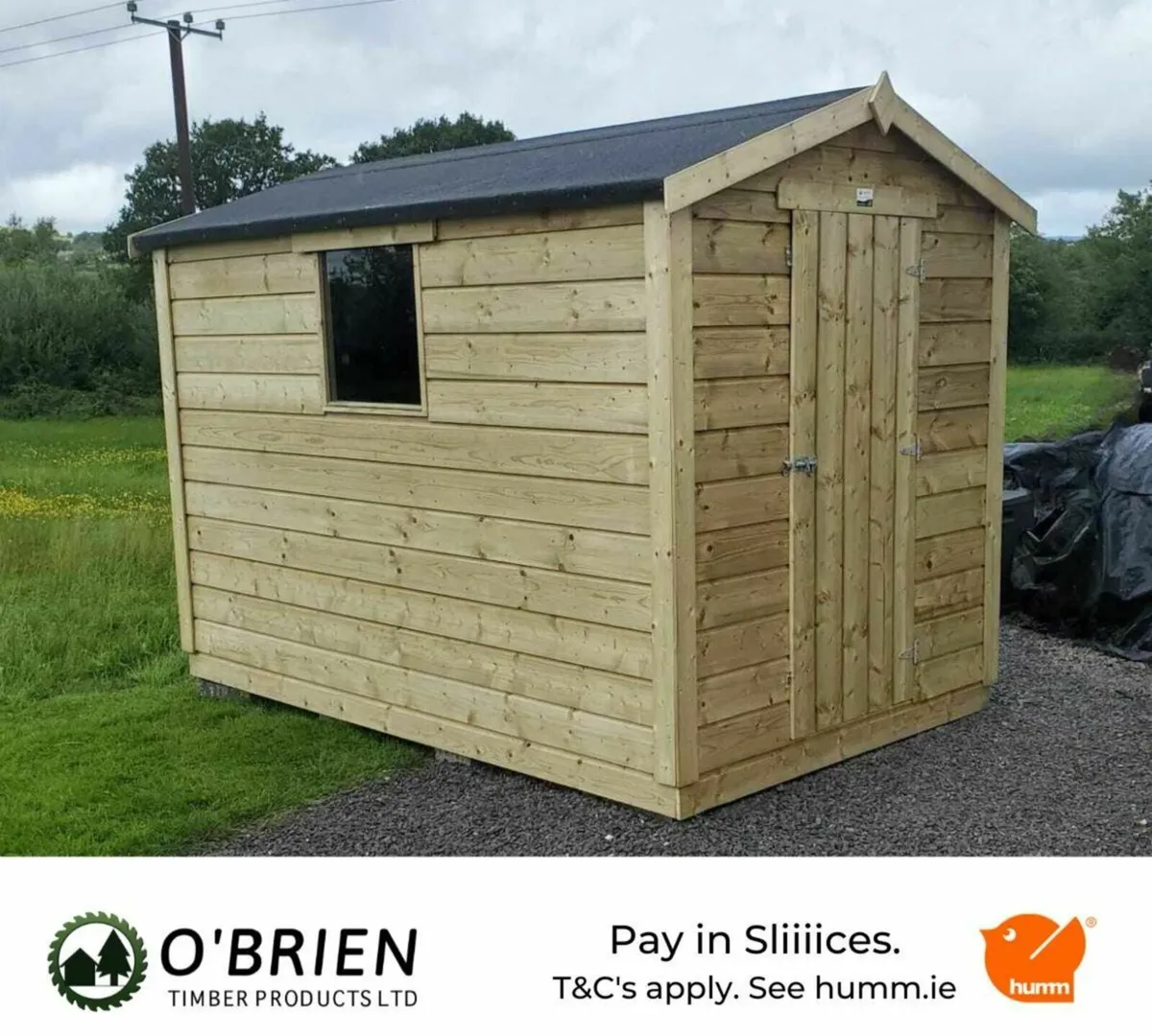 Wooden Garden Sheds For Sale - Image 4