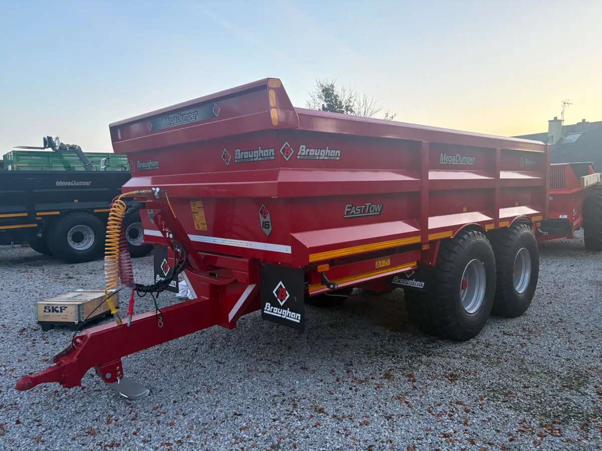 18 tonne Broughan dump trailer - Image 1
