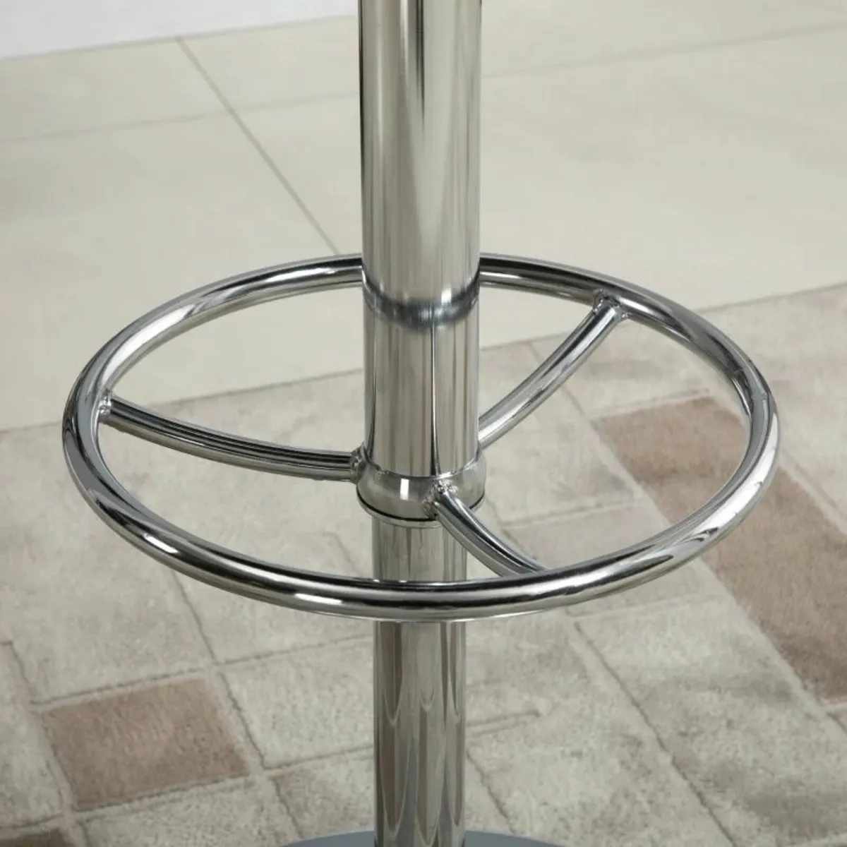 Cafe Bistro Table Indoor Outdoor Round Adjustable - Image 2