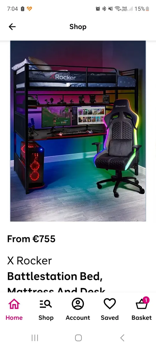 Xrocker gaming high sleeper - Image 4