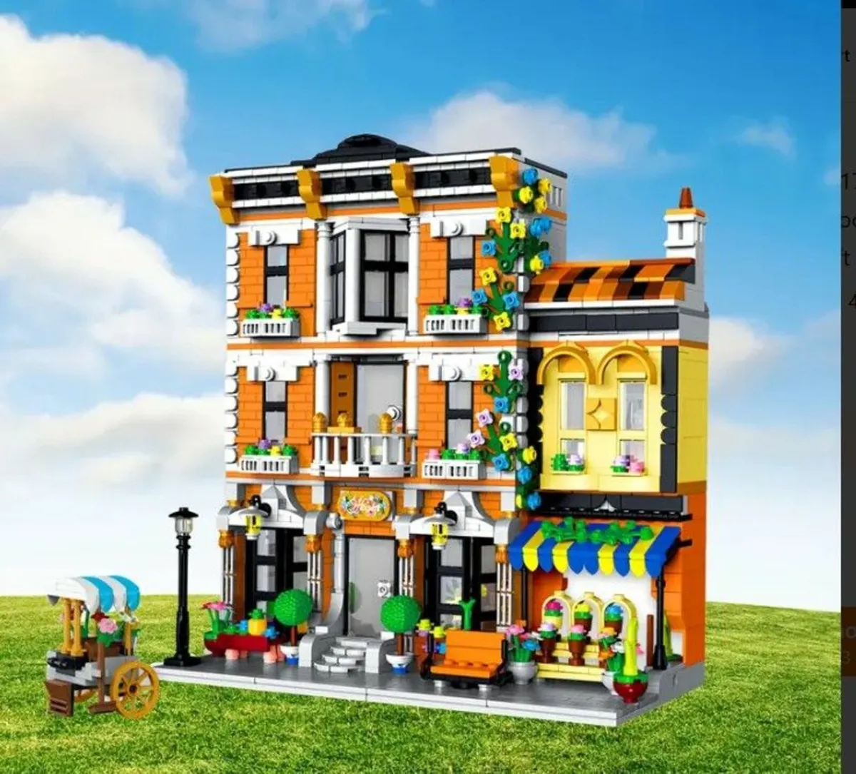 Adult Blocks Building Set Fantasy Garden House Bui - Image 1