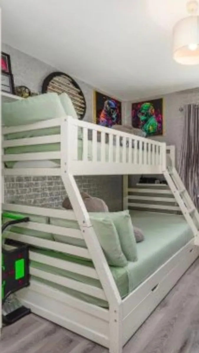 Triple Bunk Matresses Not Included - Image 3