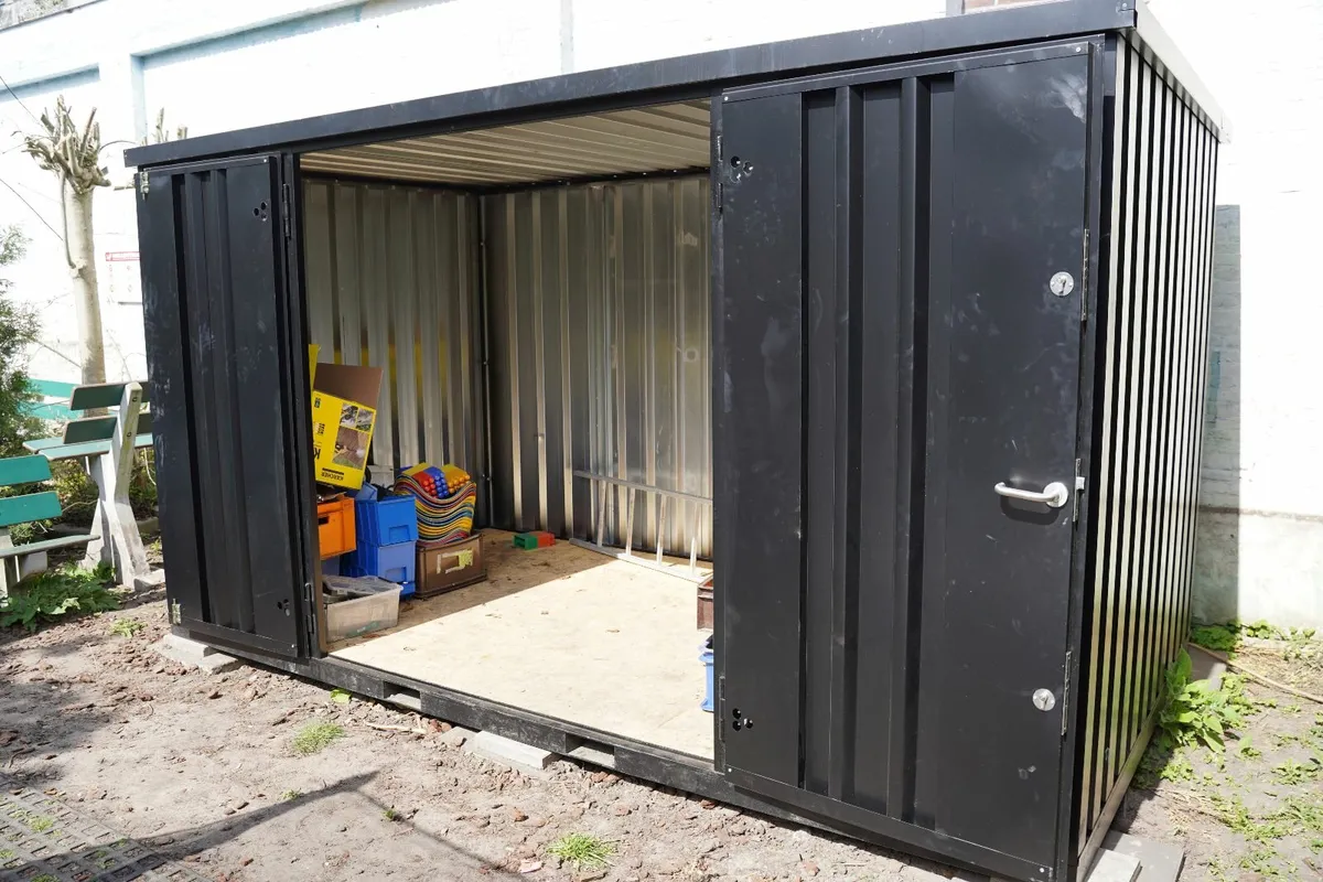 Galvanized Storage Unit – Long Life & Low Cost - Image 1