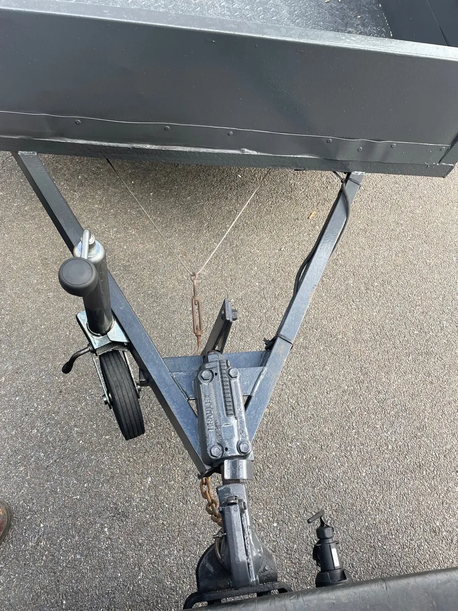 All steel trailer with brakes - Image 2