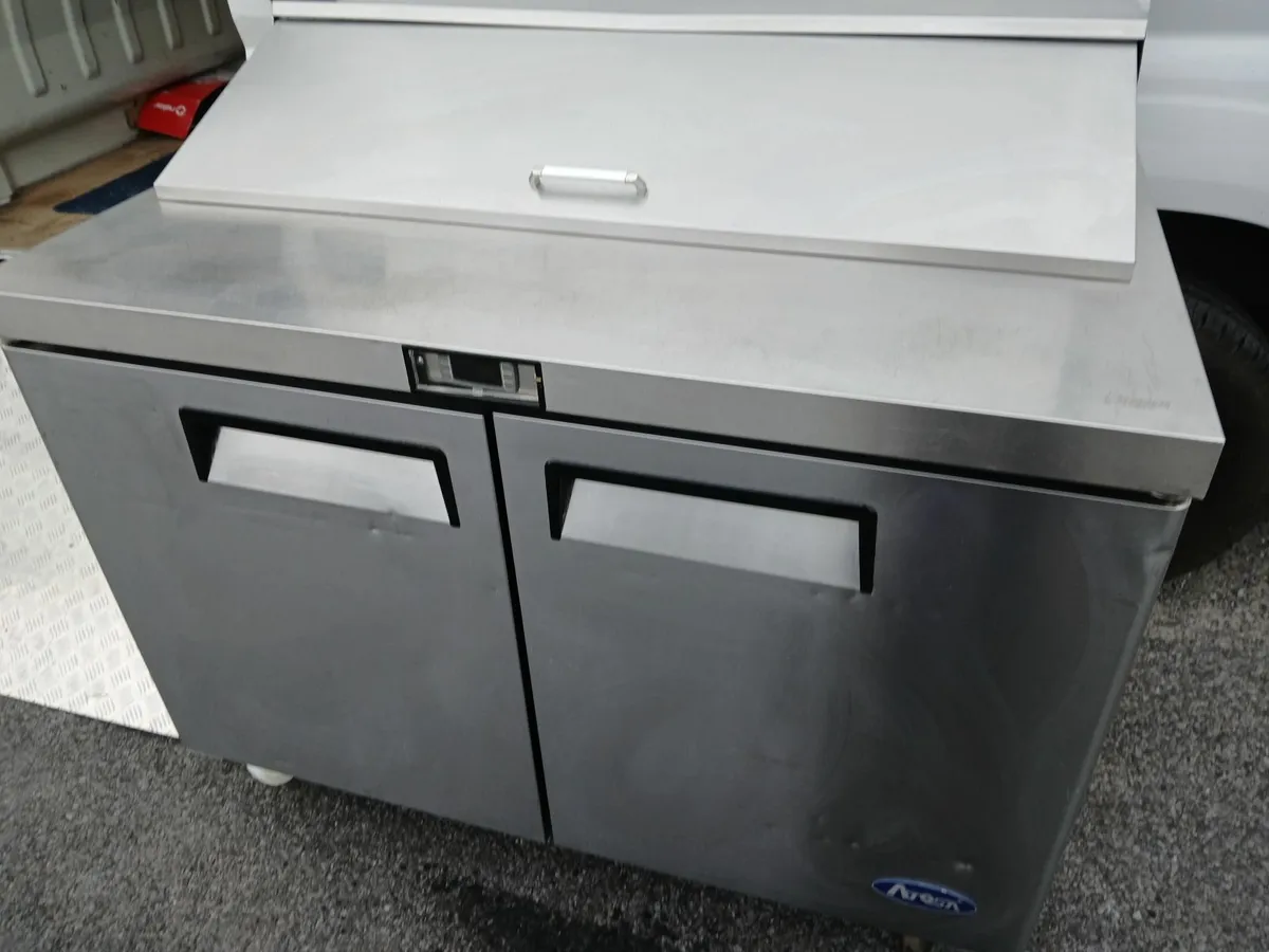Commercial fridge prep unit delivered new... - Image 2