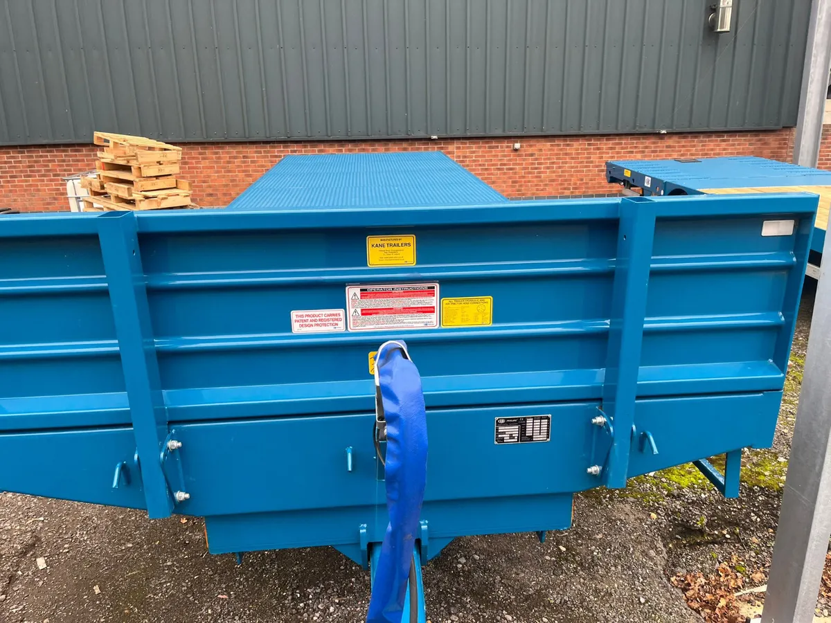 2024 Kane Flat bed / Bale trailer @MULLAN PLANT - Image 2