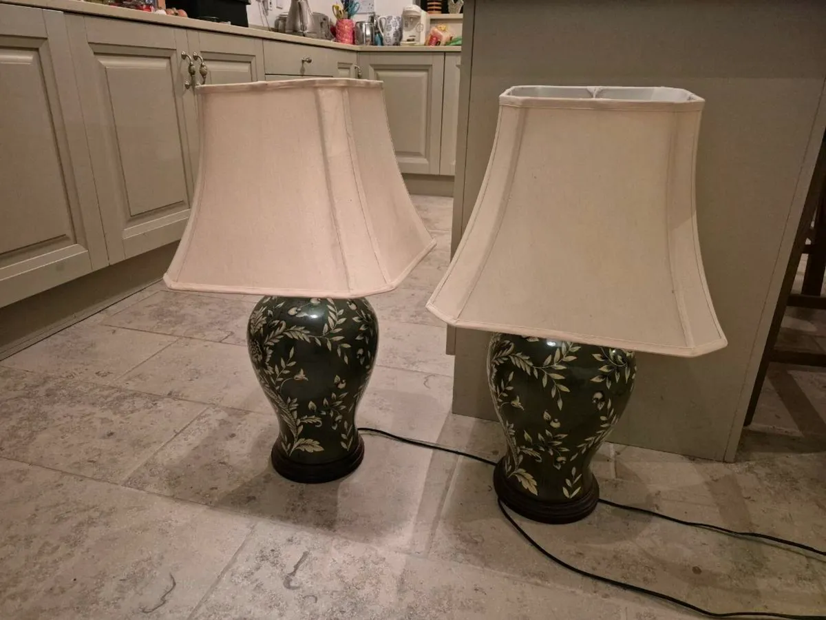 2 table lamps - Image 1