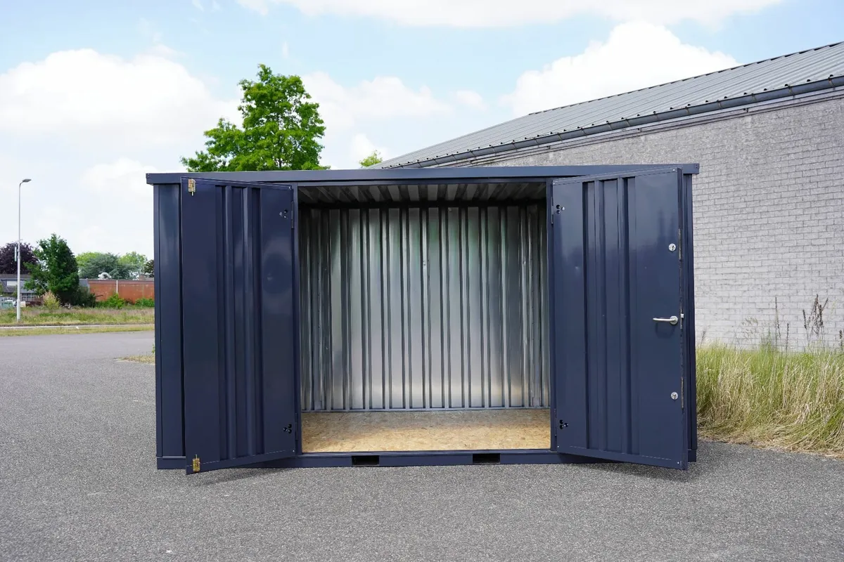 Small Steel Storage Cabin – Ready for Delivery - Image 1