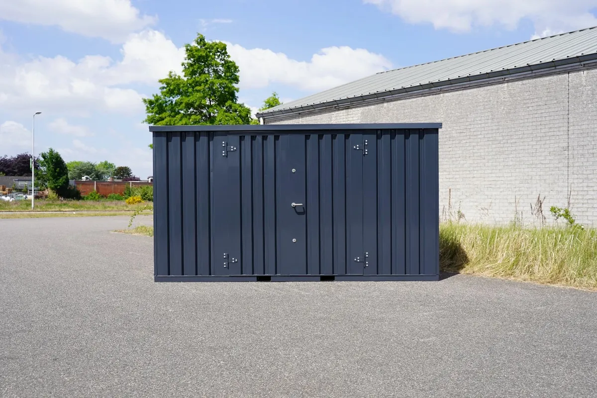 Small Steel Storage Cabin – Ready for Delivery - Image 2