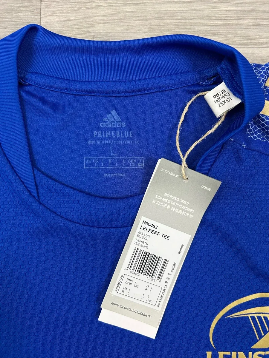 NEW Adidas Leinster Rugby Jersey Shirt Mens Large - Image 4