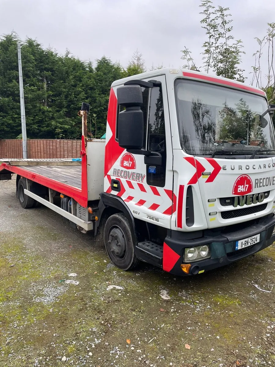 Iveco recovery lorry 7.5 tonne for sale or swap - Image 1