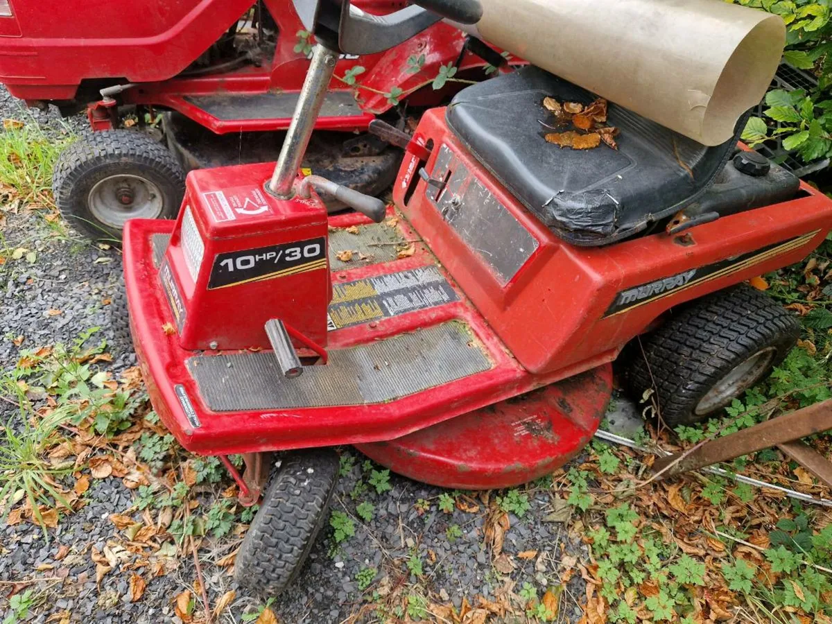 3x ride on mowers - Image 2