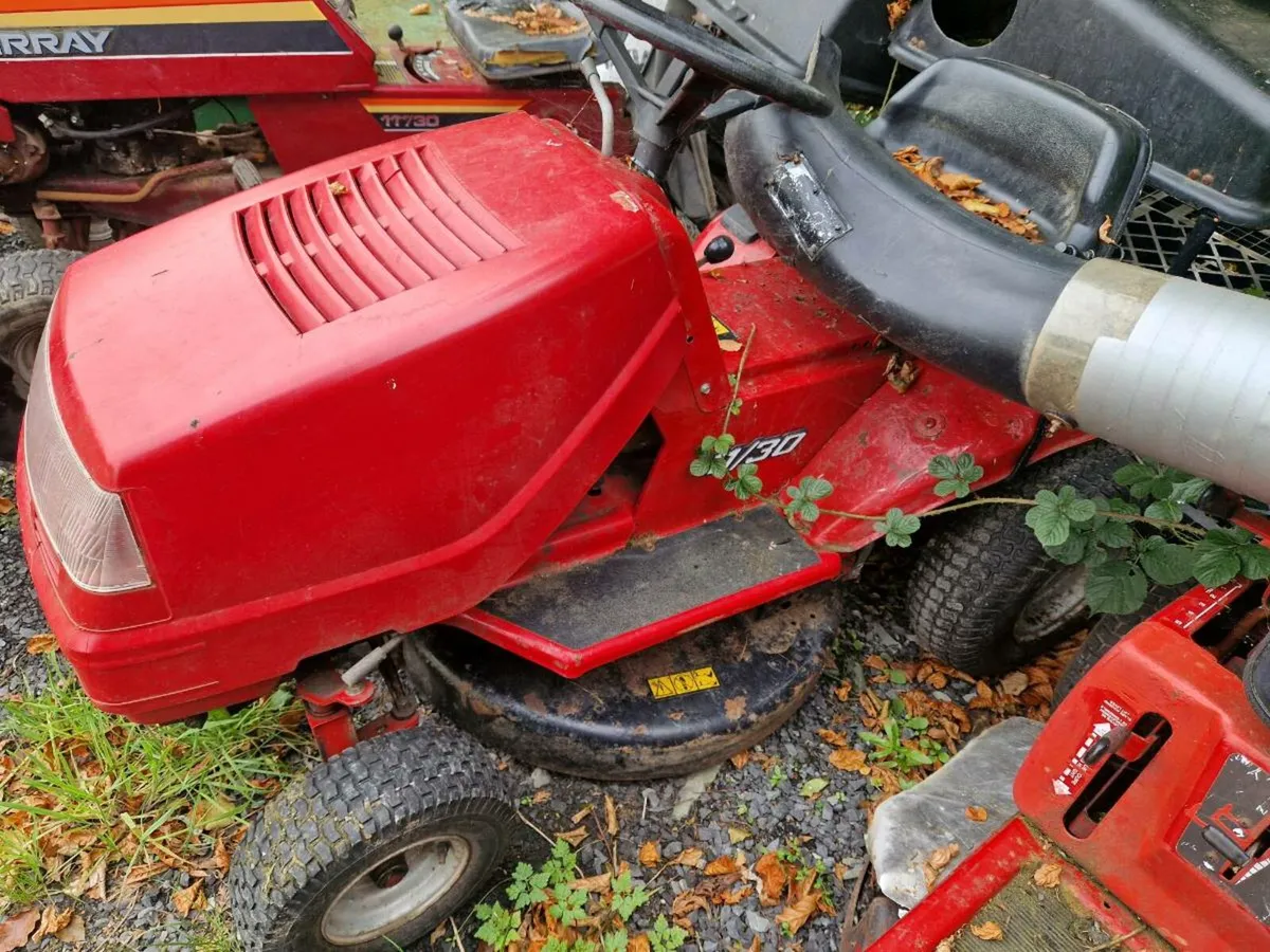 3x ride on mowers - Image 3