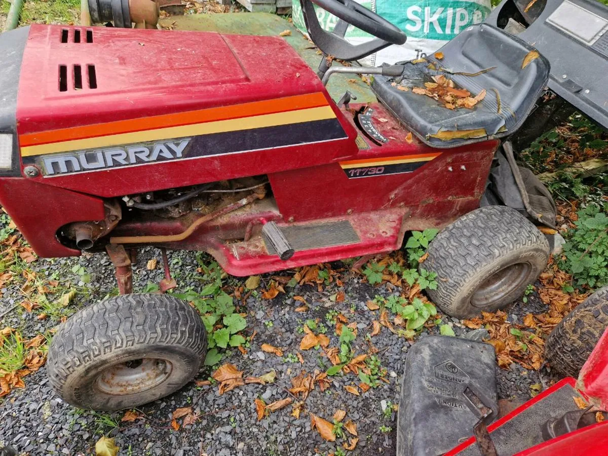 3x ride on mowers - Image 4