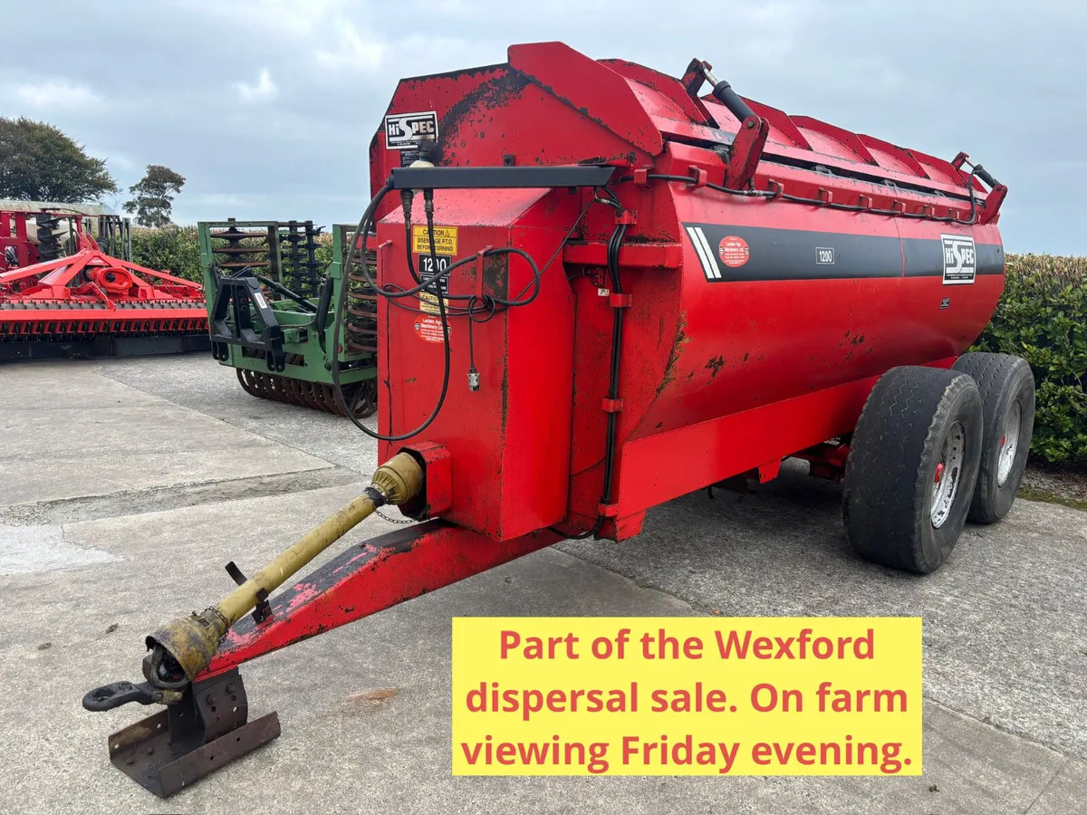 Grass, Feeding & Slurry Equipment Auction Saturday - Image 3