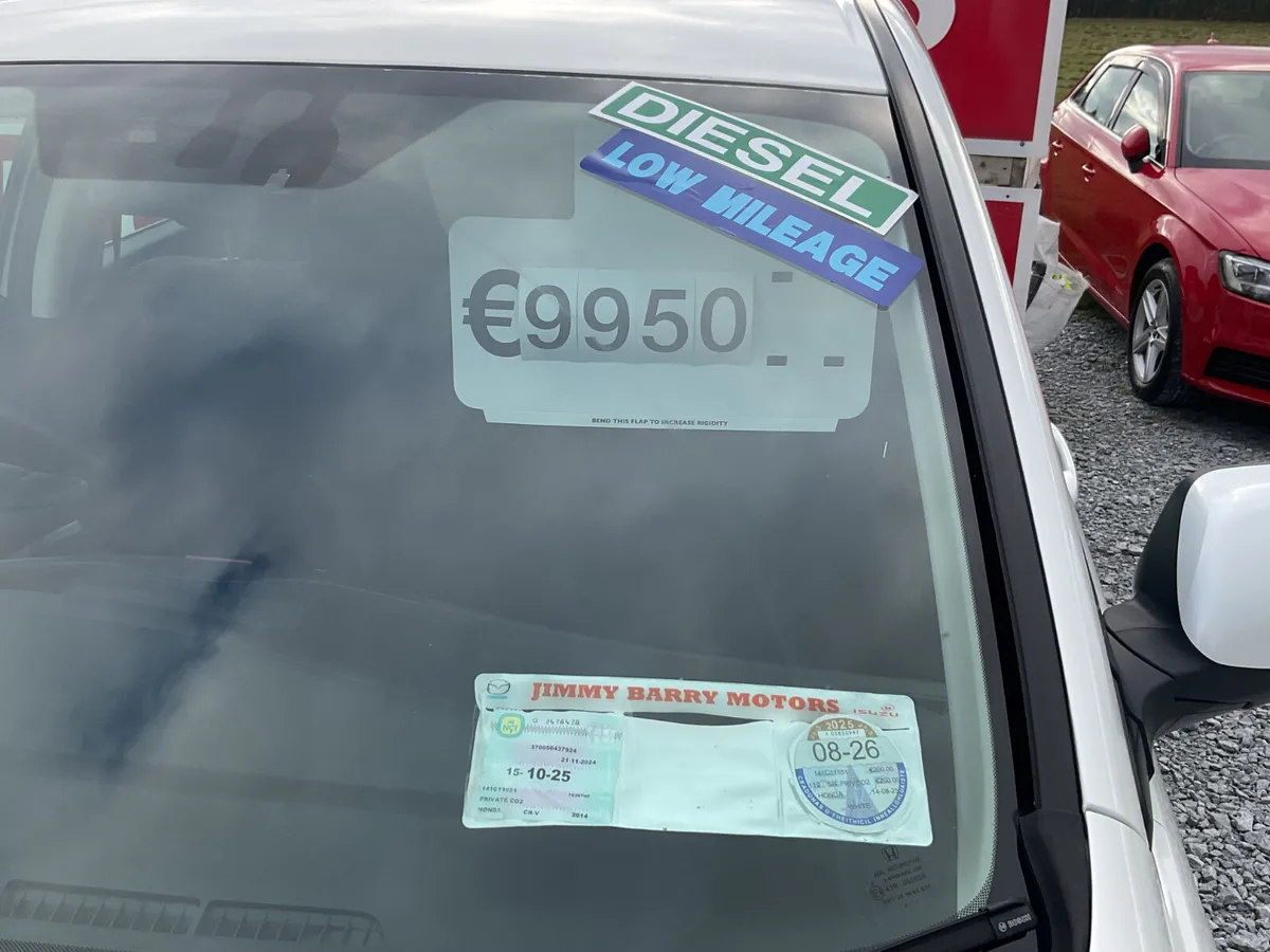 HONDA CR-V 1.6 DIESEL ONLY 71,000 MILES NEW NCT - Image 4