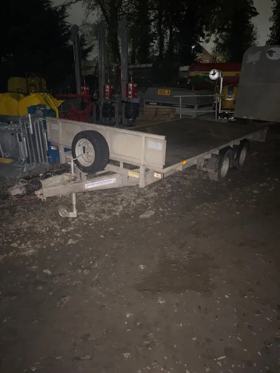 Ifor Williams 14ft flat bed - Image 1