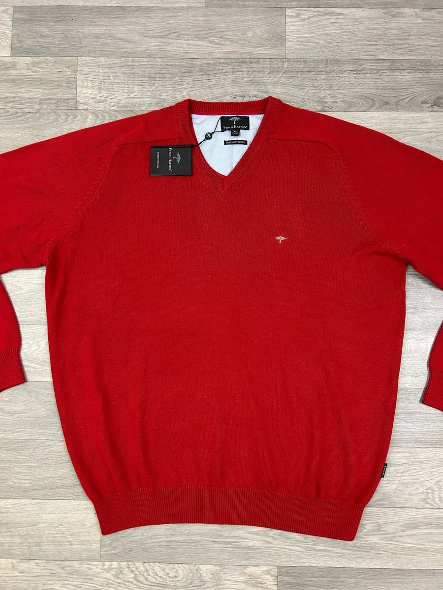 NEW Fynch Hatton Cotton Jumper Mens XL - Image 2