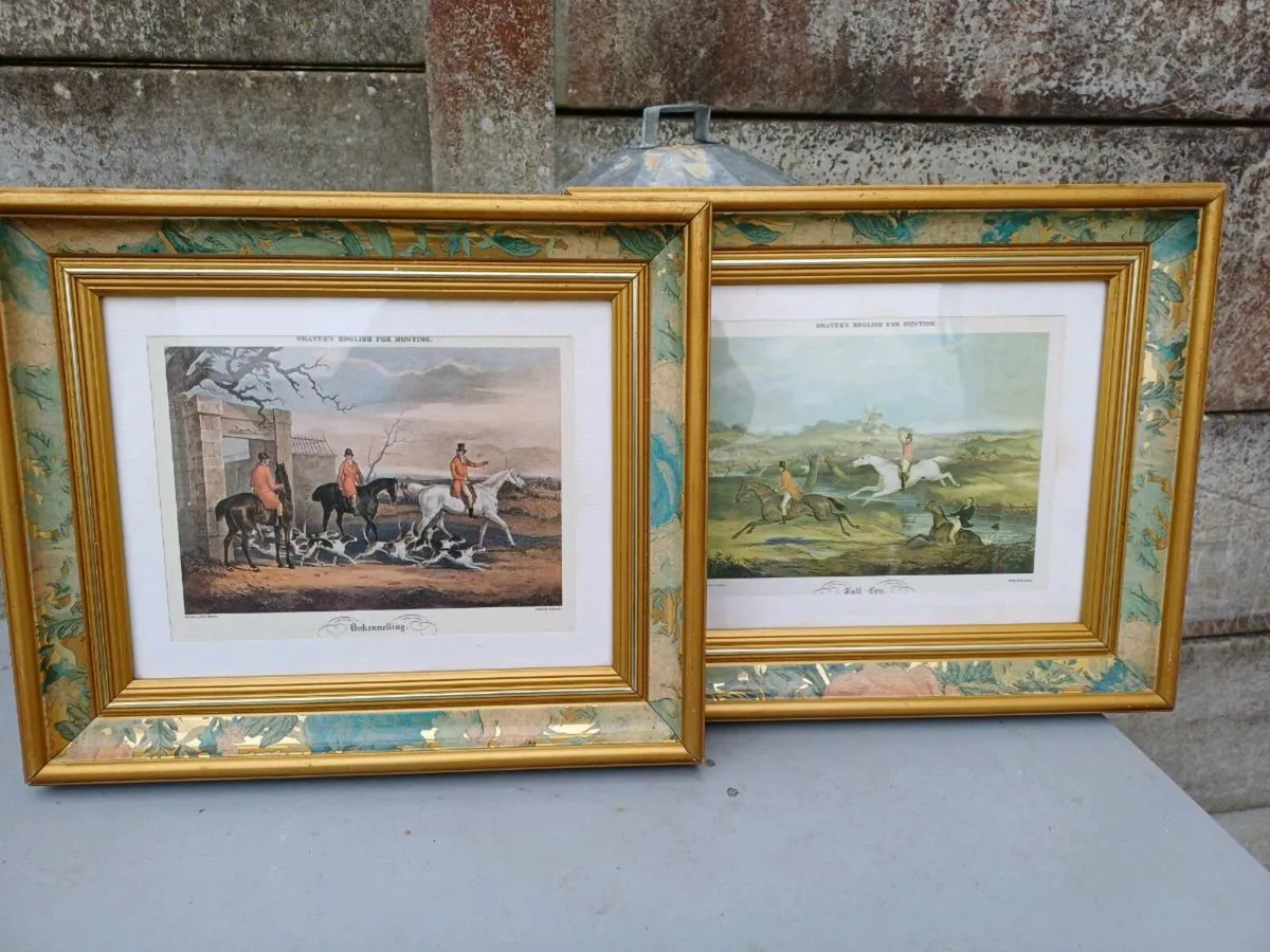 Vintage Fox-Hunting Pictures - Image 1