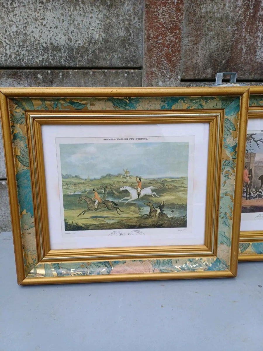 Vintage Fox-Hunting Pictures - Image 4