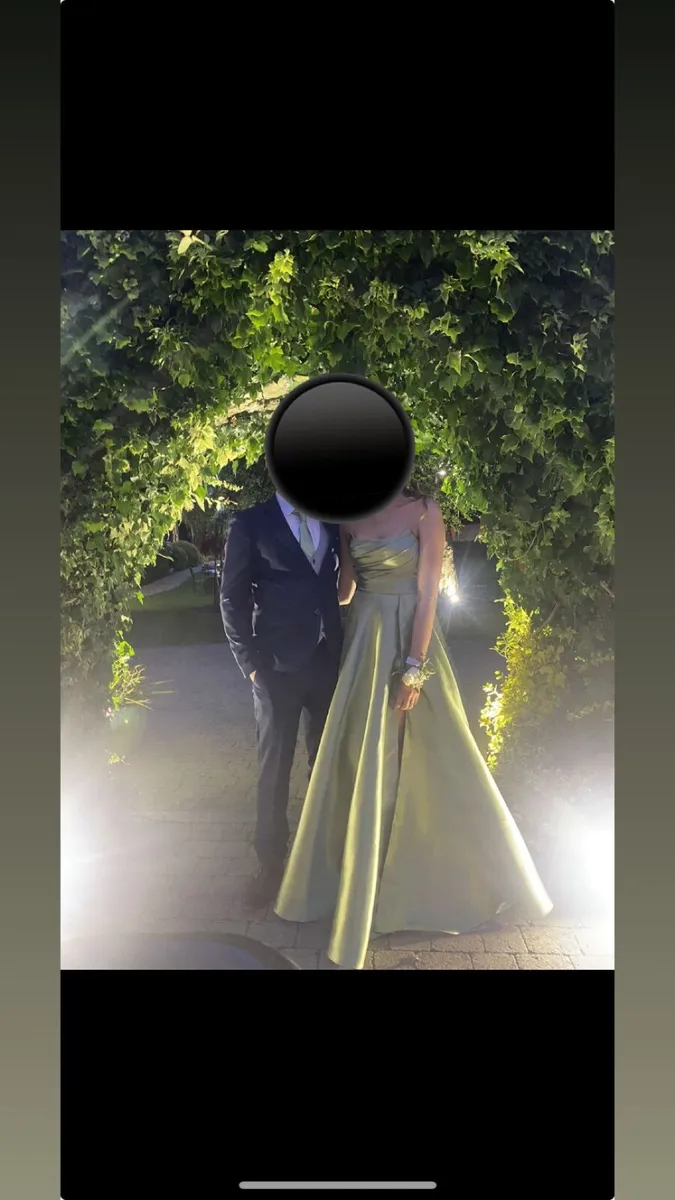 Sage green debs dress - Image 1