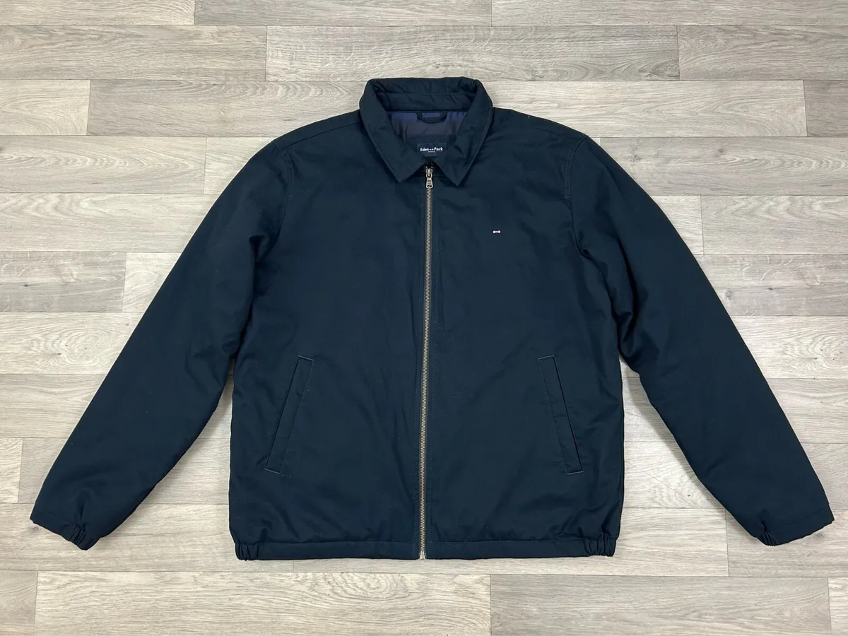 Eden Park Paris Padded Bomber Jacket Mens XL - Image 1
