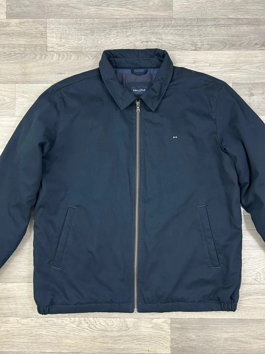 Eden Park Paris Padded Bomber Jacket Mens XL - Image 2