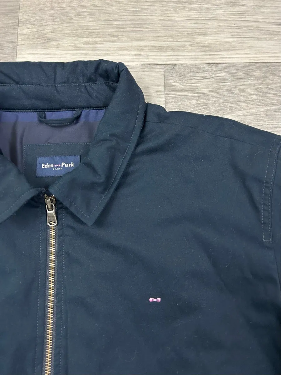 Eden Park Paris Padded Bomber Jacket Mens XL - Image 3