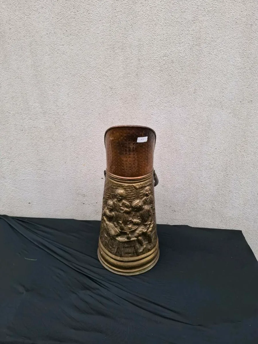 Vintage coal bucket postage possible - Image 1
